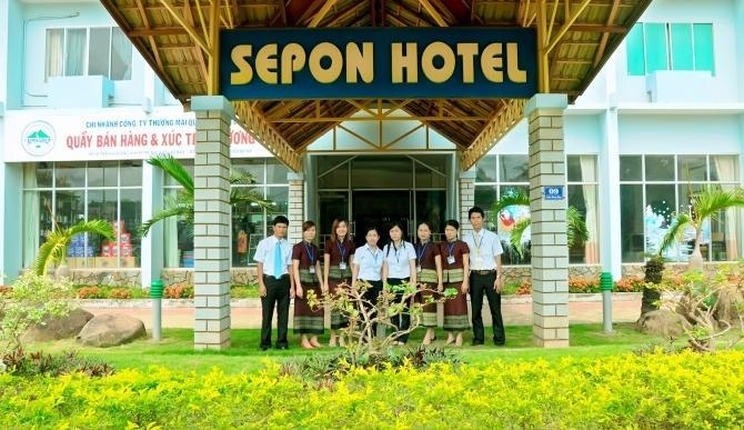 Sepon Hotel Lao Bao Exteriör bild